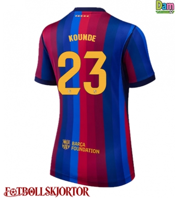 Barcelona Jules Kounde #23 Hemmatröja Dam 2026-27 Kortärmad